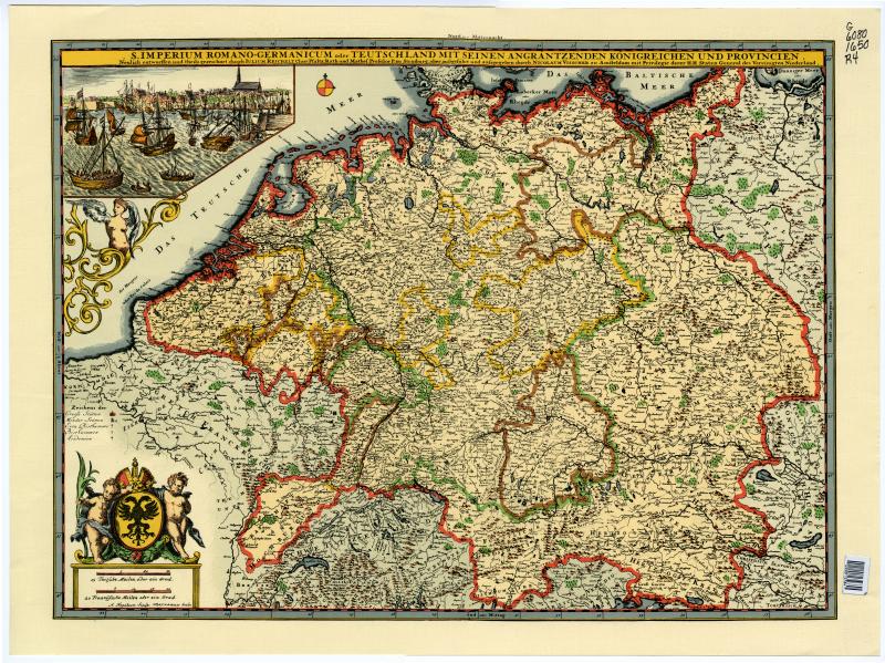 Map of the Holy Roman Empire