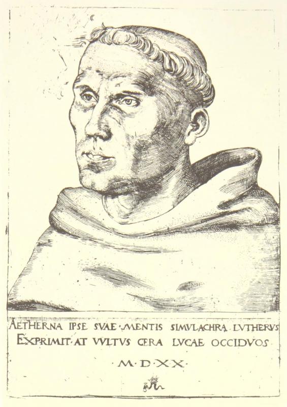 Portrait of Martin Luther, 1520