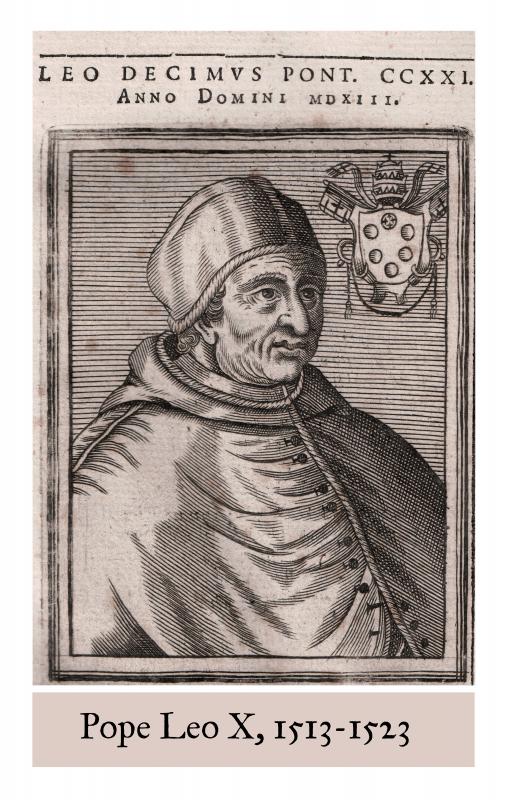 Pope Leo X, 1513-1523