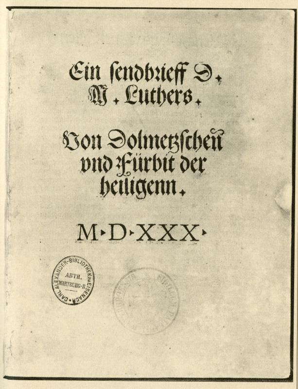 Detail of Martin Luther and the German Bible