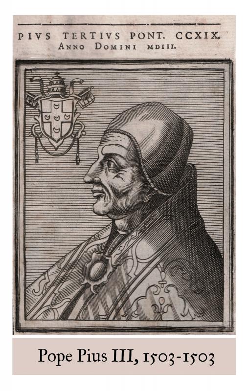 Pope Pius III, 1503-1503