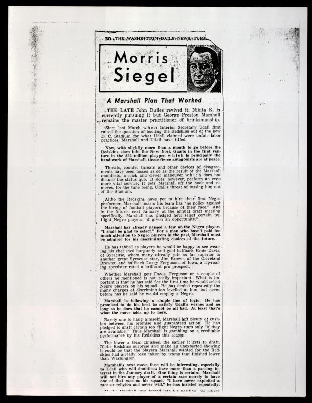 A Marshall Plan That Worked, article