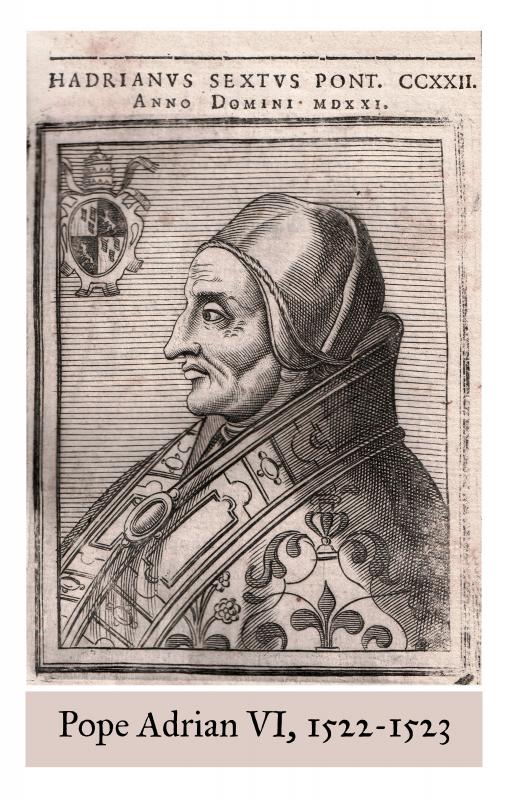 Pope Adrian VI, 1522-1523