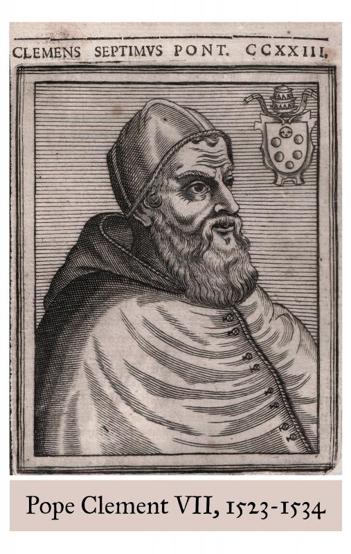 Pope Clement VII, 1523-1534